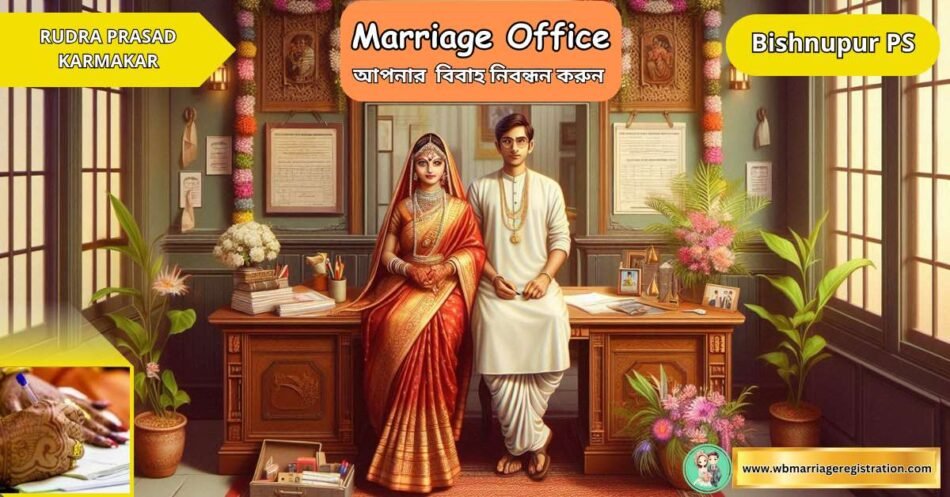 Bishnupur Marriage Office marriage officer RUDRA PRASAD KARMAKAR